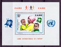 Zaire 1979, Year Of The Child, Block - Autres & Non Classés