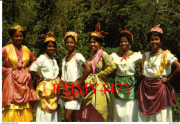 CPM - MARTINIQUE - Coiffures Antillaises ( Groupe Folklorique Martiniquais + Texte Au Dos ) N° 203 - Félix ROSE-ROSETTE - Costumes