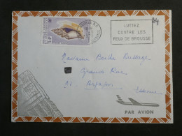 DL0  N. CALEDONIE   BELLE LETTRE  1971 NOUMEA A  ARPAJON  + +AFF.  INTERESSANT+ + - Briefe U. Dokumente