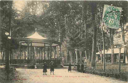 09 - Ussat Les Bains - Le Kiosque Et Le Parc - Animée - Oblitération Ronde De 1907 - CPA - Voir Scans Recto-Verso - Autres & Non Classés