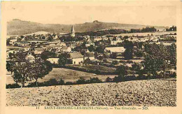 58 - St Honoré Les Bains - Vue Générale - CPA - Voir Scans Recto-Verso - Autres & Non Classés