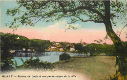 56 - Auray - Rivière Le Loch Et Vue Panoramique De La Ville - Colorisée - CPA - Voir Scans Recto-Verso - Auray