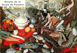 Recettes De Cuisine - Soupe De Poissons - Carte Neuve - Gastronomie - CPM - Voir Scans Recto-Verso - Küchenrezepte