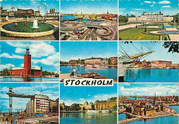 Suède - Stockholm - Multivues - CPM - Voir Scans Recto-Verso - Suecia