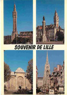 59 - Lille - Multivues - Automobiles - Flamme De Roubaix - CPM - Voir Scans Recto-Verso - Lille