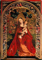 Art - Peinture Religieuse - Colmar - Cathédrale Saint Martin - La Vierge Au Buisson De Roses - CPM - Voir Scans Recto-Ve - Schilderijen, Gebrandschilderd Glas En Beeldjes