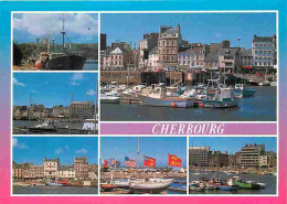 50 - Cherbourg - Multivues - Bateaux - Carte Neuve - CPM - Voir Scans Recto-Verso - Cherbourg