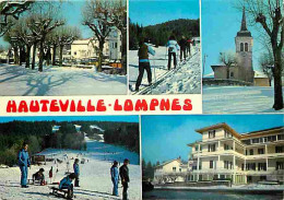 01 - Hauteville Lompnès - Multivues - Hiver - Neige - CPM - Voir Scans Recto-Verso  - Hauteville-Lompnes