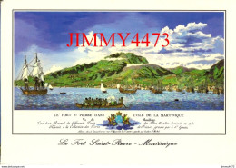 CPM - MARTINIQUE - Le Fort Saint Pierre - Carte Datée De 1982 - Edit. De La Culture Antillaise - Le Marin