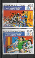 PA - 1982 - N° 241 à 242 **MNH - Jeux Olympiques Los Angeles - Tchad (1960-...)