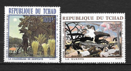 PA - 1968 - N° 47 à 48**MNH - Tableau De Rousseau - Ciad (1960-...)