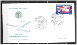 FDC - 1967 - Bâtiment Régional De L'OMS - 21 - Tchad (1960-...)