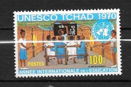 1970 - N° 224**MNH - UNESCO, Année De L'éducation - Tchad (1960-...)