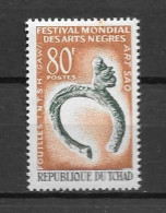 1966 - N° 122**MNH - Festival Des Atrs Nègres - Tsjaad (1960-...)