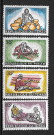 1964 - N° 94 à 97 *MH - Artisanat - Tchad (1960-...)