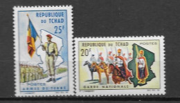 1964 - N° 102 à 103 **MNH - Armée National - Tsjaad (1960-...)