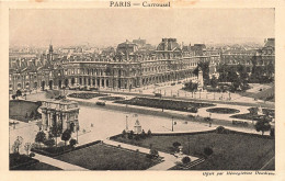 FRANCE - Paris - Carrousel - Vue D'ensemble - Animé - Statue - Vue De La Ville - Carte Postale Ancienne - Andere Monumenten, Gebouwen