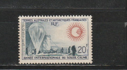 TAAF YT 21 ** : Année Internationale Du Soleil Calme - 1963 - Neufs