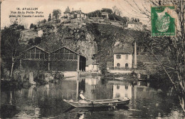 FRANCE - Avallon - Vue De La Petite Forte - Prise De Cousin Laroche - Bateau - Lac - Carte Postale Ancienne - Avallon