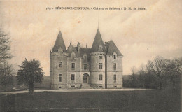 Hénon Moncontour * Le Château De Bellevue à Mr M De Belizal - Other & Unclassified