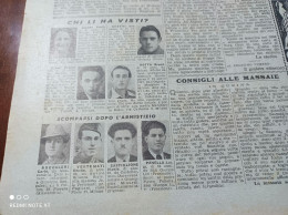 DOMENICA DEL CORRIERE 1947 GALEATA PIOVERA CASTELTERMINI SAN GIORGIO LIRI SAMPIERDARENA  MANOLETE CASTELFRANCO VENETO - Autres & Non Classés