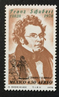 1978 Mexico - 150th Anniversary Of Death Of Franz Schubert . Unused - Mexiko