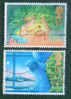 Natale Weihnachten Xmas Noel (Mi 1126-1127) 1987 Used Gebruikt Oblitere ENGLAND GRANDE-BRETAGNE GB GREAT BRITAIN - Used Stamps