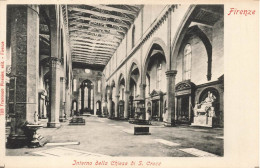 ITALIE - Firenze - Interno Della Chiesa Di S. Croce - Carte Postale Ancienne - Firenze