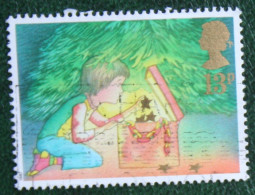 13 P Natale Weihnachten Xmas Noel (Mi 1126) 1987 Used Gebruikt Oblitere ENGLAND GRANDE-BRETAGNE GB GREAT BRITAIN - Gebruikt