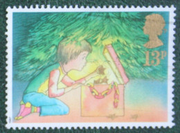 13 P Natale Weihnachten Xmas Noel (Mi 1126) 1987 Used Gebruikt Oblitere ENGLAND GRANDE-BRETAGNE GB GREAT BRITAIN - Gebraucht