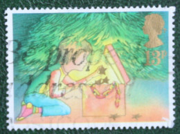 13 P Natale Weihnachten Xmas Noel (Mi 1126) 1987 Used Gebruikt Oblitere ENGLAND GRANDE-BRETAGNE GB GREAT BRITAIN - Gebruikt