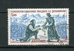 ANDORRE FR  - FONDATION D'ANDORRE -  N° Yvert  169 Obli. - Used Stamps