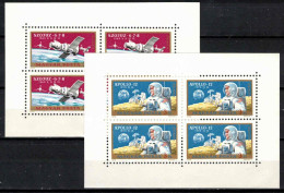 ** Hongrie 1970 Mi 2575-6 Klb. (Yv PA 325-6 Les Feuillets), (MNH)** - Other & Unclassified