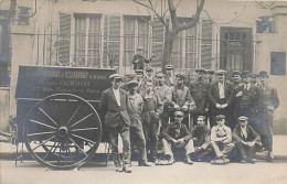 Carte Photo - PARIS  XVII - Etab. Clemancon - Société Générale De Travaux D'éclairage - 23, Rue Lamartine - Paris (17)