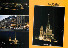 ROUEN Vues Diverses De Nuit 18(scan Recto-verso) MD2508 - Rouen