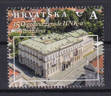 CROATIA 2023,150 YEARS OF THE CROATIAN NATIONAL THEATER BUILDING IN VARAZDIN,MNH - Kroatien