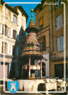 ANDUZE La Fontaine Pagode Datant De 1649 8(scan Recto-verso) MD2547 - Anduze