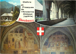 ABONDANCE Cloitre Et Fresques De L Ancienne Abbaye 4(scan Recto-verso) MD2582 - Abondance