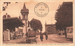 FRANCE - Strasbourg - Le Pont De Kehl - La Douane Française - Chevaux - Animé - Carte Postale Ancienne - Strasbourg