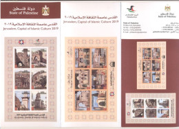 Palestine 2023- Jerusalem Capital Of Islamic Culture Flyer & Postcard (English And Arabic) - Palestina