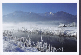 Germany PPC Winter Am Herzogstand Bei Kochel Am See (2 Scans) - Bad Toelz