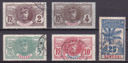 CF-SN-03 – FRENCH COLONIES – SENEGAL – 1906 – Y&T # 30-37 USED 8,80 € - Used Stamps