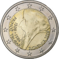 Slovénie, 2 Euro, Primoz Tubar, 2008, SPL, Bimétallique, KM:80 - Slovénie