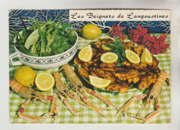 CPSM RECETTES CULINAIRES - Les Beignets De Langoustines - Ricette Di Cucina