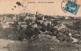 FRANCE - Avallon - Vue Prise De La Morlande - Vue D'ensemble - Maisons - Une Route - Carte Postale Ancienne - Avallon