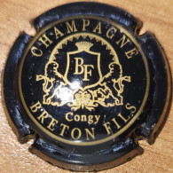 Capsule Champagne BRETON FILS Série 1- Blason, Noir & Or Nr 05 - Otros & Sin Clasificación