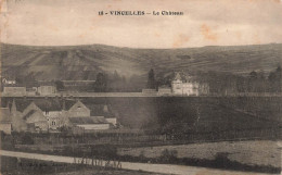 FRANCE - Vincelles - Le Château -  Vue Générale - Maisons - Vue Au Loin - Carte Postale Ancienne - Auxerre