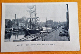 GENT - GAND -  Les Docks : Beau Bateau à Voiles - Gent