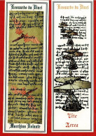 2 MP " LEONARD De VINCI " Machina Volant Et Vite Aerea " - Marque-Pages