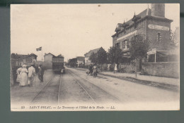 CP - 35 - Saint-Briac - Tramway Et Hôtel De La Houle - Saint-Briac